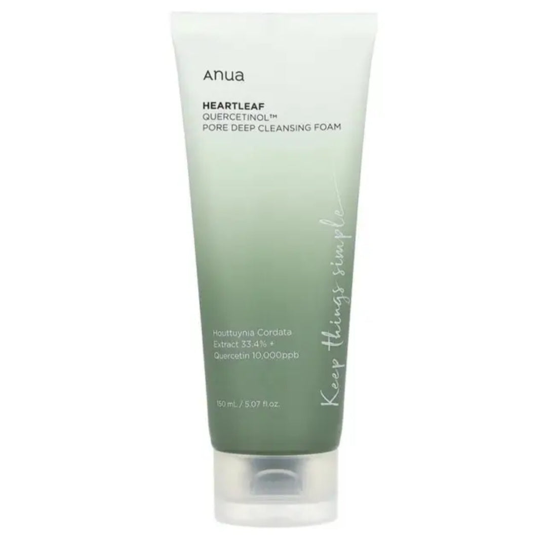 Anua Heartleaf Quercetinol Facial Cleanser