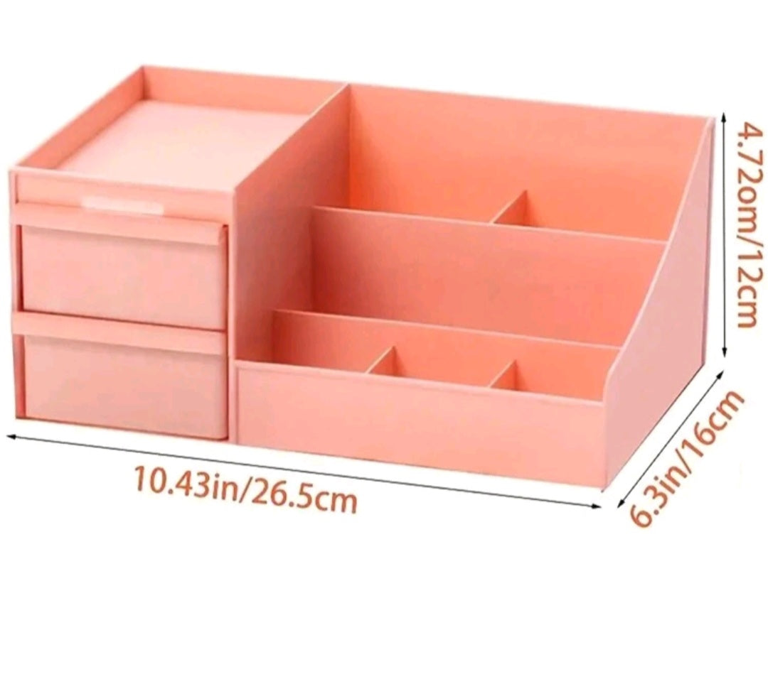1pc Pp Material Desktop Makeup Organizer