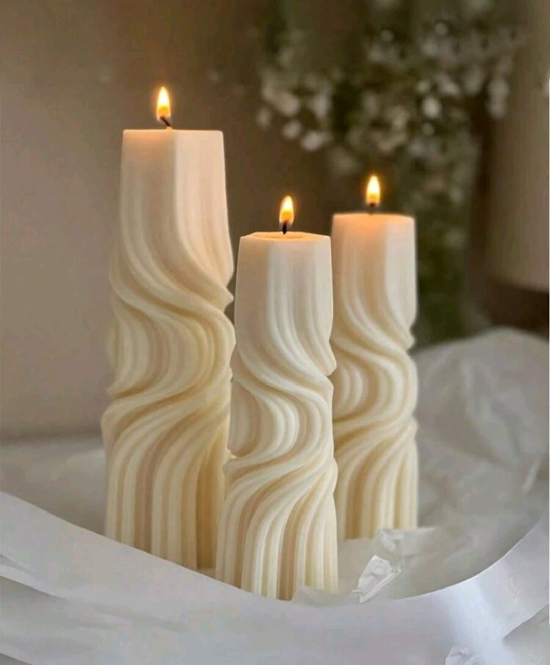 1pc Nordic Style Pointed Scented Candle