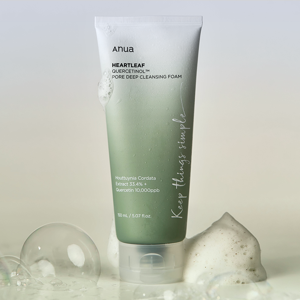 Anua Heartleaf Quercetinol Facial Cleanser